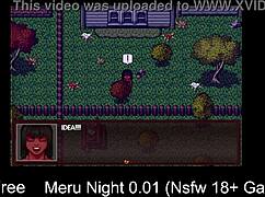 meru night 0 01 nsfw game, what erotic hentai monster does to anime girl?