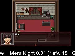 meru night 0 01 nsfw game, what erotic hentai monster does to anime girl?