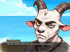 my pig princess hentai game ep 30 beach fun threesome 😘🌊