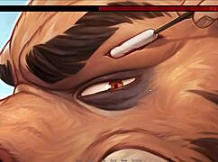 my pig princess hentai game ep 30 beach fun threesome 😘🌊