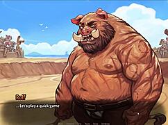 my pig princess hentai game ep 30 beach fun threesome 😘🌊