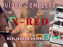 Brazilian Bull Humiliates Cuckold While Wife Takes Creampie from Stud