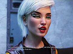 big tits hentai anime game with 3d boobs in being a dik 303