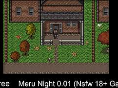 meru night 0 01 nsfw game, what erotic hentai monster does to anime girl?