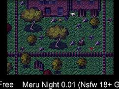 meru night 0 01 nsfw game, what erotic hentai monster does to anime girl?