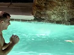 Yo, check this beach blowjob and anal by the pool