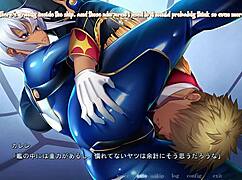 Soldier dominates big-breasted girl in hypnosis.