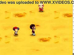 Bulma Adventure 4: Mr. Satan Sees Agent Miss Piiza Pizza Gangbanged at Cell Games with Double Creampie