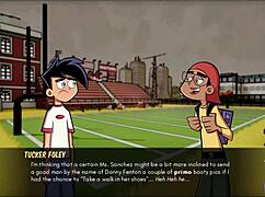 Danny Phantom Amity Park Redux with time-bending redhead action