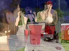 Kompletní hra - FreshWomen Část 9, zrzka jezdí divoce.