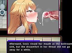 chloaxscramble part 1, with some hentai blowjob action