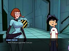 Danny Phantom Amity Park Redux with time-bending redhead action