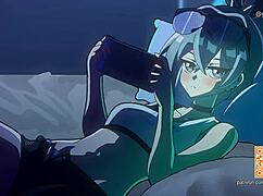 Hey, check this wild 2D animation with cowgirl riding! 😜