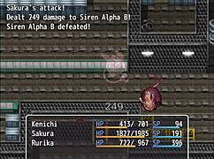 Police Ruri and Sakura investigate brothel for bandits as friends disappear in NTR part 3