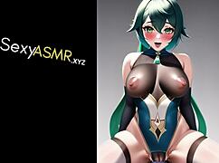 i moanin asmr cosplay anime baddie