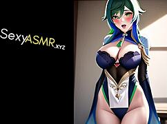 i moanin asmr cosplay anime baddie