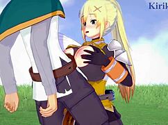 can darkness handle kazuma's intense hentai fuck?