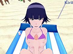 sui-feng soifon and rangiku matsumoto in intense bleach hentai action