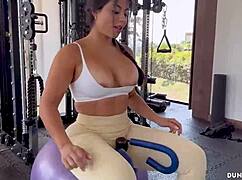 Perfect Sweaty Bodies at the Gym Got Their JUICES FLOWING! Damn!