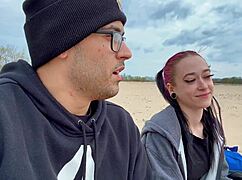 Creampied Her Tight Pussy After Beach Date Fun