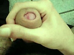 this young portuguese gay guy is jerking off actively