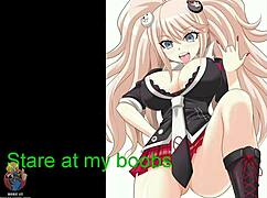 This Junko Enoshima hentai from Danganronpa Rule 34 is so hot! 🔥
