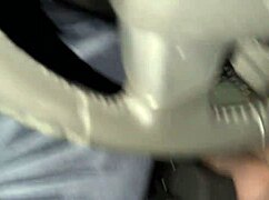 Cute petite girl picked up, eats out, pays with fuck