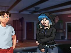 서머타임 사가에서 이 무수정 씬으로 그녀 보지에 딸쳐