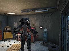 Fallout 4 Scene Turns Wild with Power Armor and Hardcore Action in Anime Style