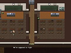 Guardo due fratelli scopare una strega nel gioco online NTR Parte 4