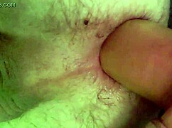 Contrasting dildo fucking in ass with toys for gay pleasure