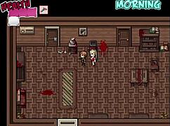 collecting items in zombies retreat hentai game