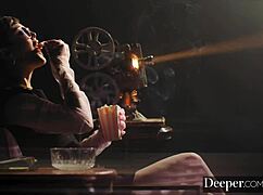 Deeper Petite Submissive Jade Valentine Filled Up by Monster BBC