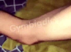 couple gay asian amateurs get wild with bareback sex in sexy lingerie