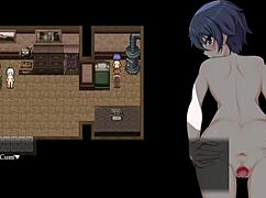 I help the inventor feel a pussy sensation in this hentai detective game