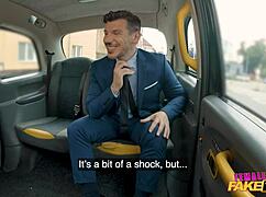 i got so lucky with this horny female taxi driver, she rode me hard in her car