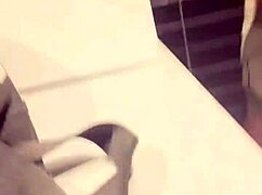 Me n’ the guys messin’ around in the bathroom, ya know?