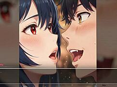 Couple Confesses Naughty Fantasies In Hentai Game
