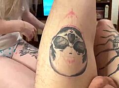 Stepsister grabbed my cock and rode it hard last night