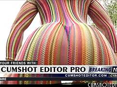 Ta nádherná Latina svléká prdel venku