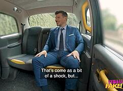 i got so lucky with this horny female taxi driver, she rode me hard in her car