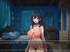 Couple Confesses Naughty Fantasies In Hentai Game