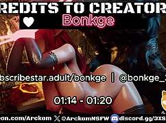 Trick or Treat HMV PMV with Arckom's Wild 3D Anime!