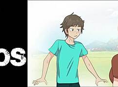 Steve elkapja Alexet, amint levetkőzik meztelenre a Minecraft hentai paródiában 2025.