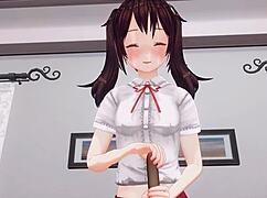 Sleduju necenzurovaný anime sestru bratra anal dráždění edging handjob