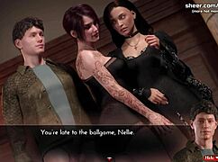 hot 3d hentai milf cougar bangs young stud