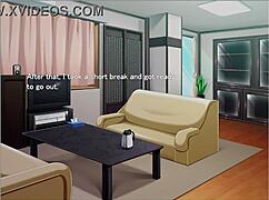 Yo, check this hot master-servant hentai with creampies in both holes of a beauty! 😍