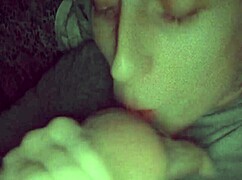 Wow, Self-Sucking That Big Dick in Beautiful Autofellatio!