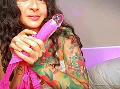 unboxing my new toy then fucking my teddy bear 😏