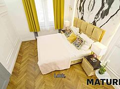 mature4k shows her wild kinky side with a sexy blonde milf! 😈